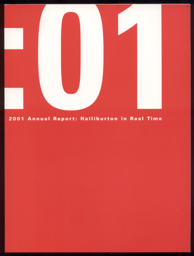 Halliburton 2001 Annual Report