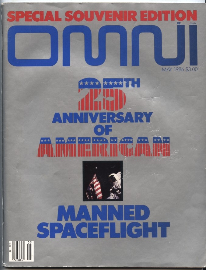 Omni 25th Anniversary of American Manned Spaceflight May 1986