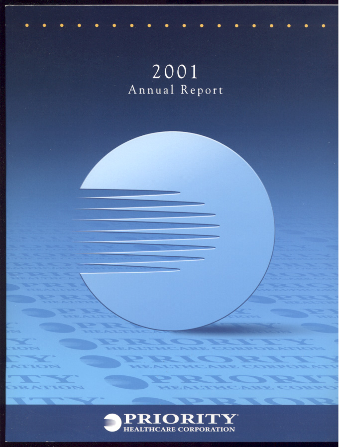 Priority Healthcare Corporation 2001 Annual Report