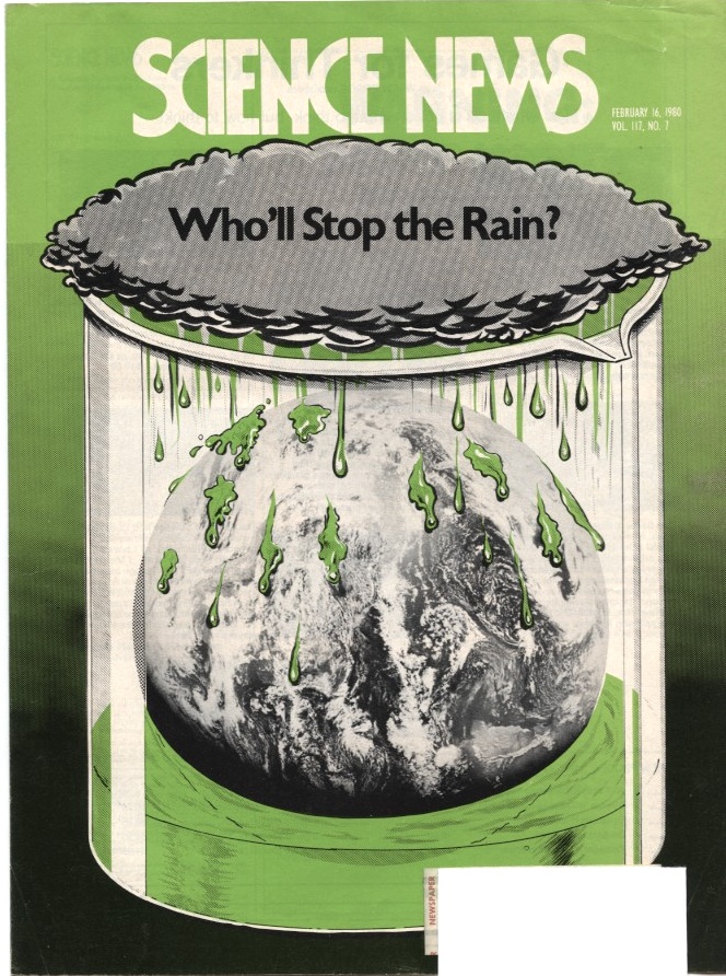 Science News February 16 1980 Acid Rain