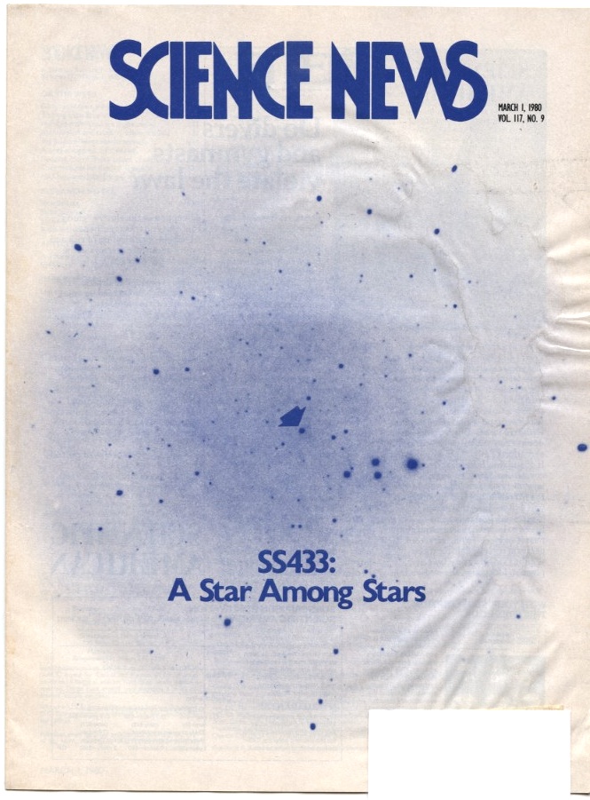 Science News March 01 1980 Star SS433