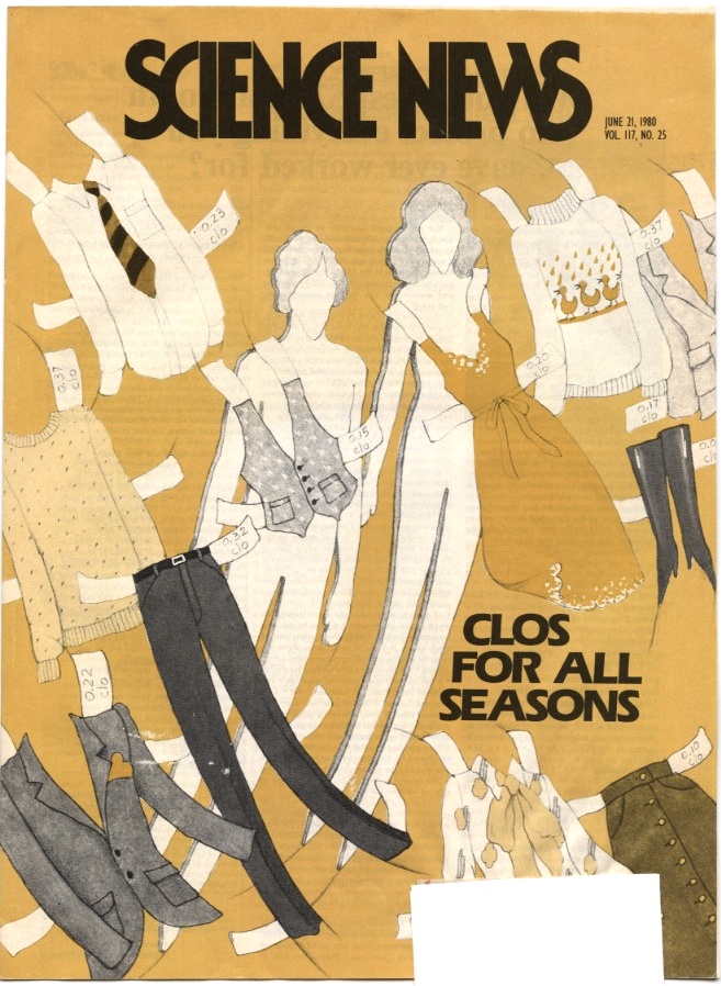 Science News June 21 1980 Insulating value of clothing