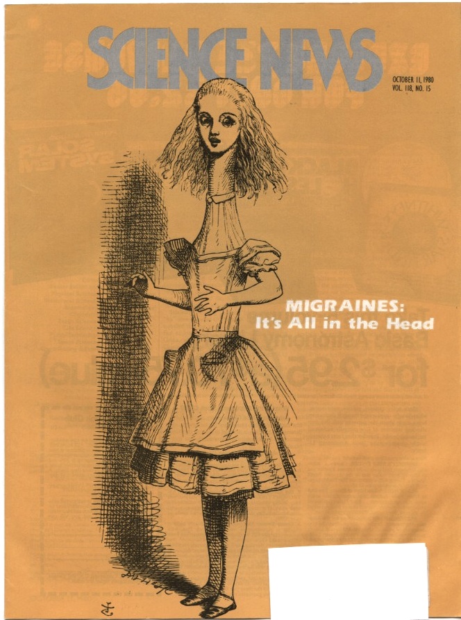 Science News October 11 1980 Latest research on migraines