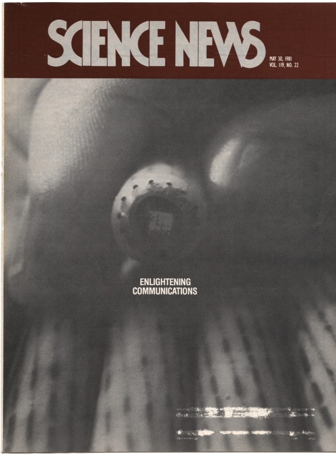 Science News May 30 1981 Fiber optic communications