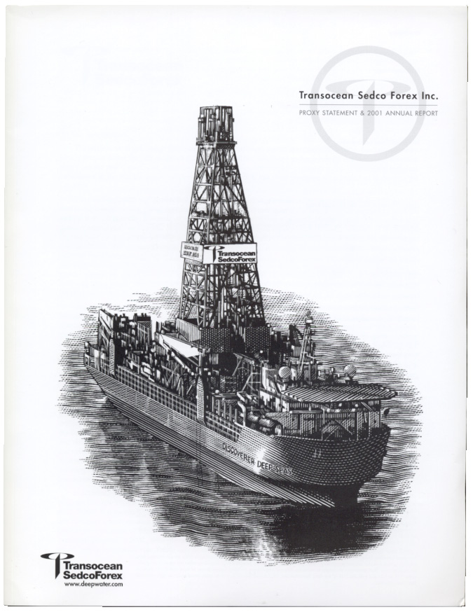 Transocean Sedco Forex Inc 2001 Annual Report