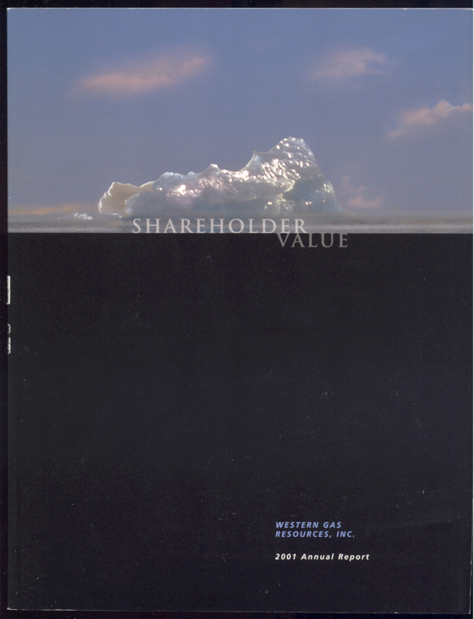 Western Gas Resources Inc 2001 Annual Report
