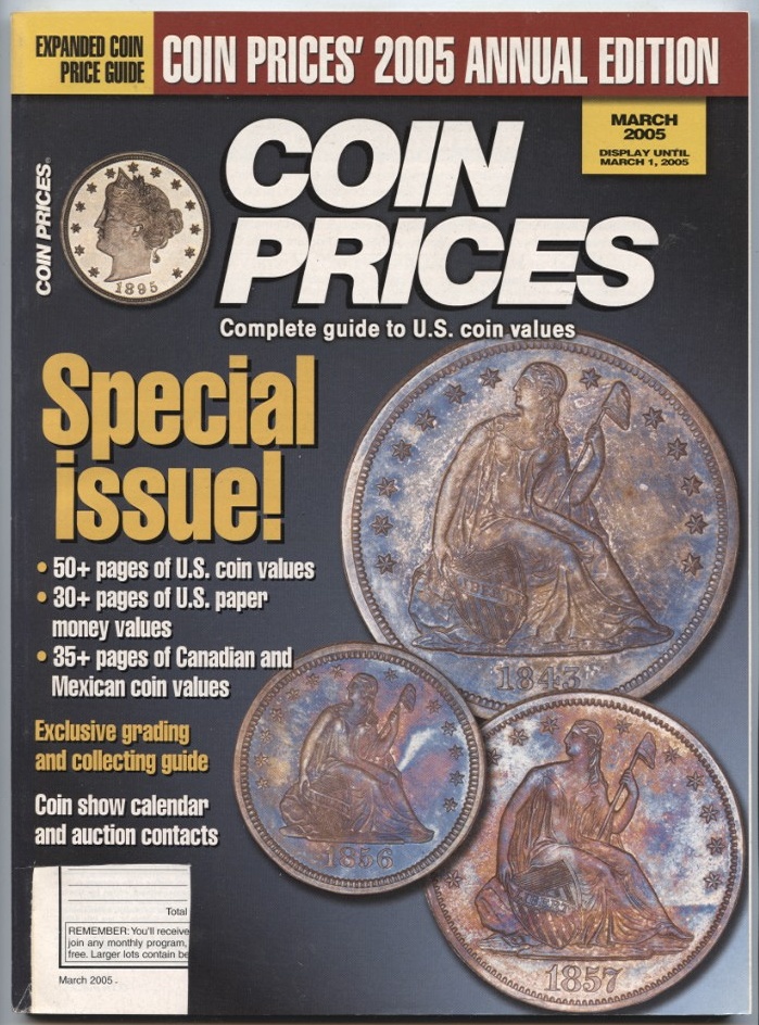 Coin Prices Magazine March 2005