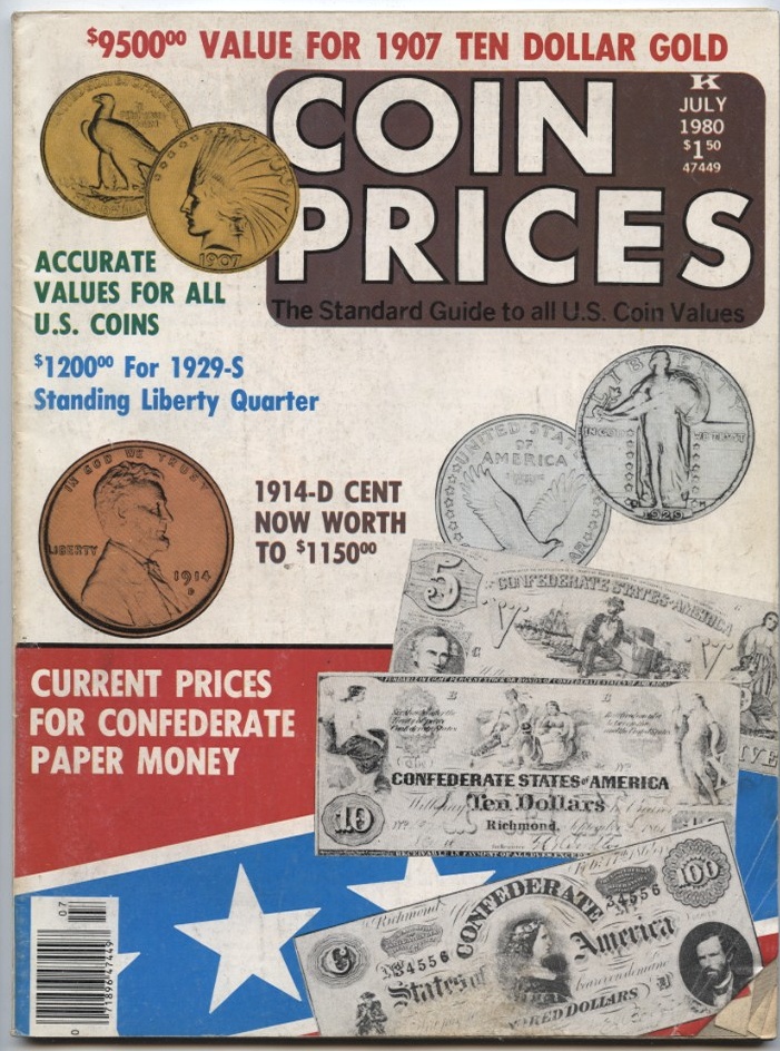 Coin Prices Magazine July 1980