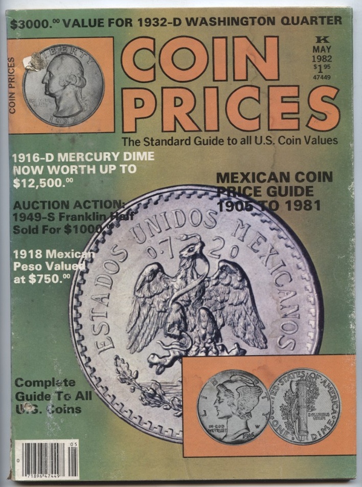 Coin Prices Magazine May 1982