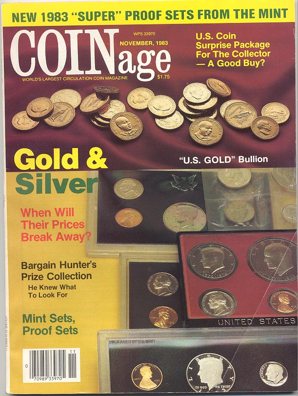 Coinage Magazine November 1983