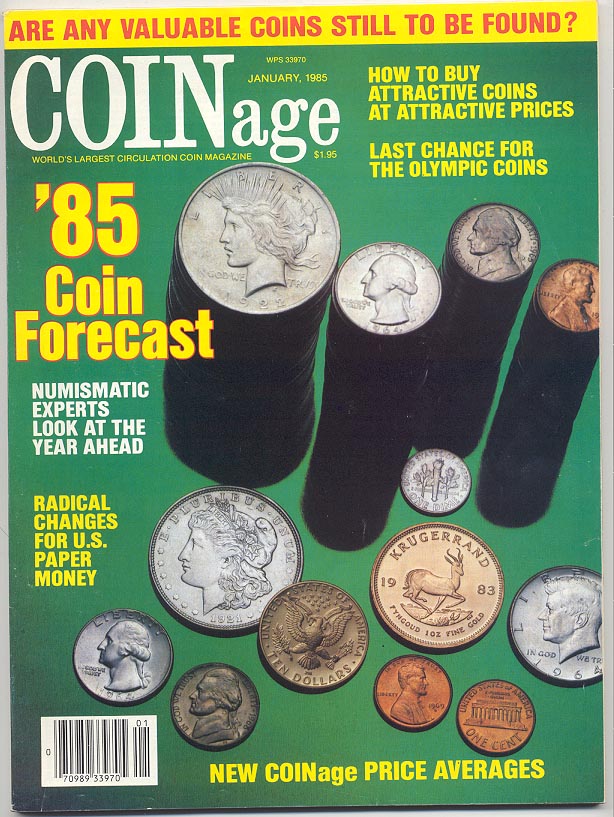Coinage Magazine January 1985