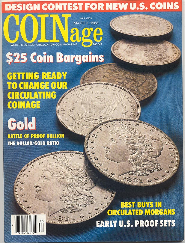 Coinage Magazine March 1988