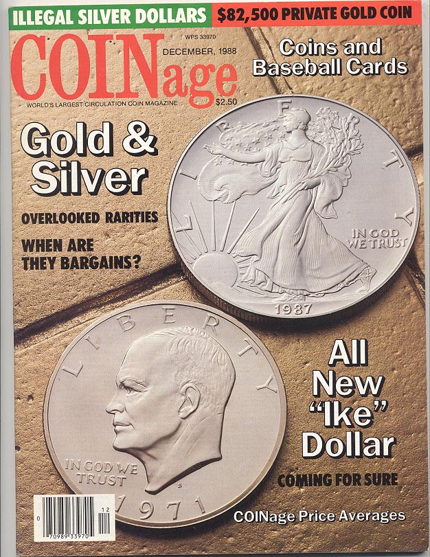 Coinage Magazine December 1988