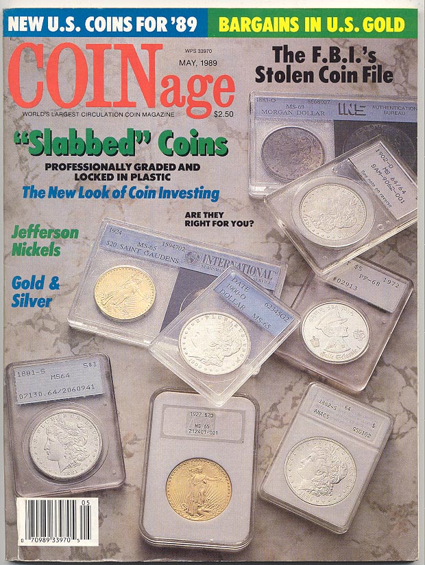 Coinage Magazine May 1989