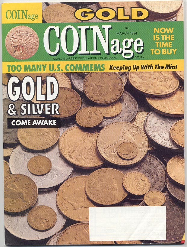 Coinage Magazine March 1994