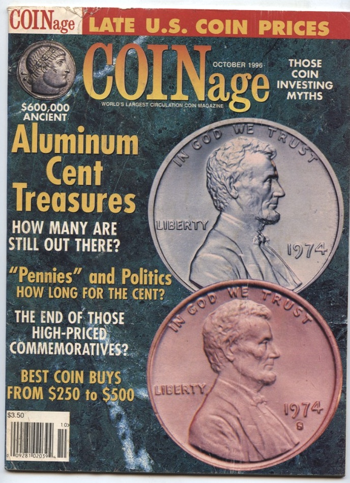 Coinage Magazine October 1996