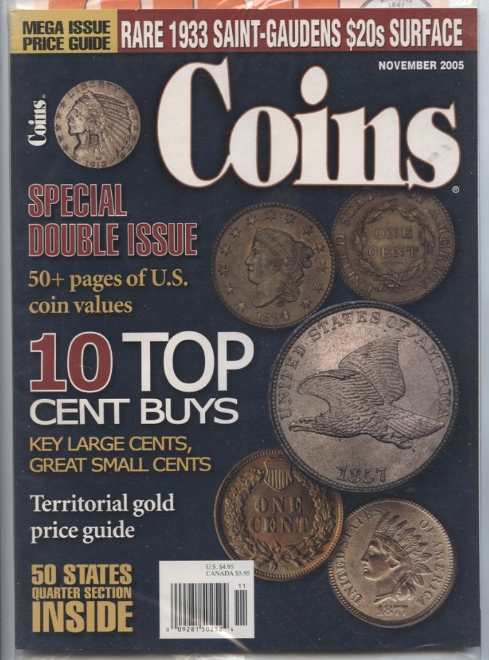 Coins Magazine November 2005