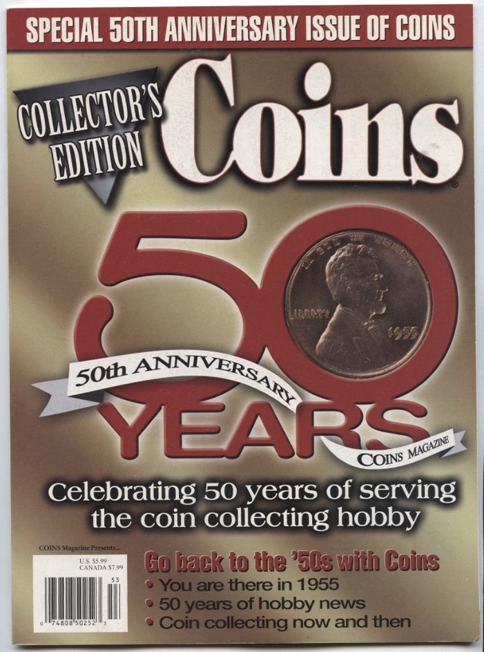 Coins Magazine 50th Anniversary Issue November 2005