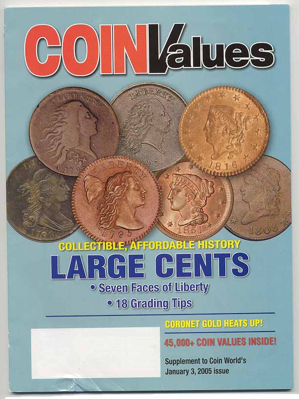 Coin Values Magazine January 2005