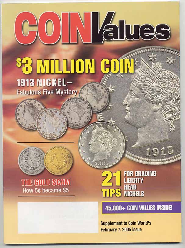 Coin Values Magazine February 2005