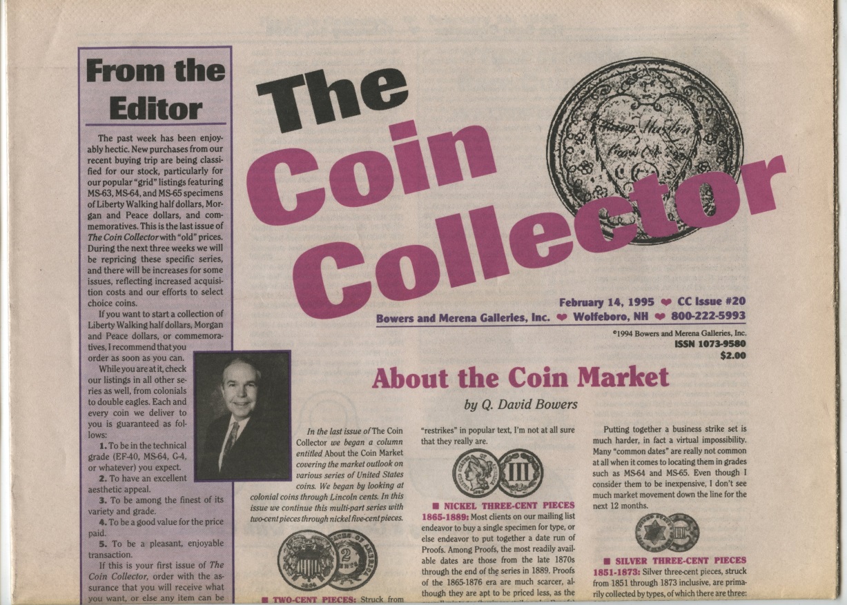 Bowers and Merena The Coin Collector #20