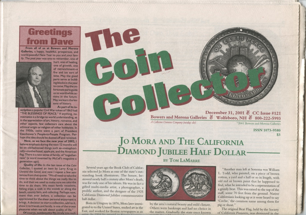 Bowers and Merena The Coin Collector #121