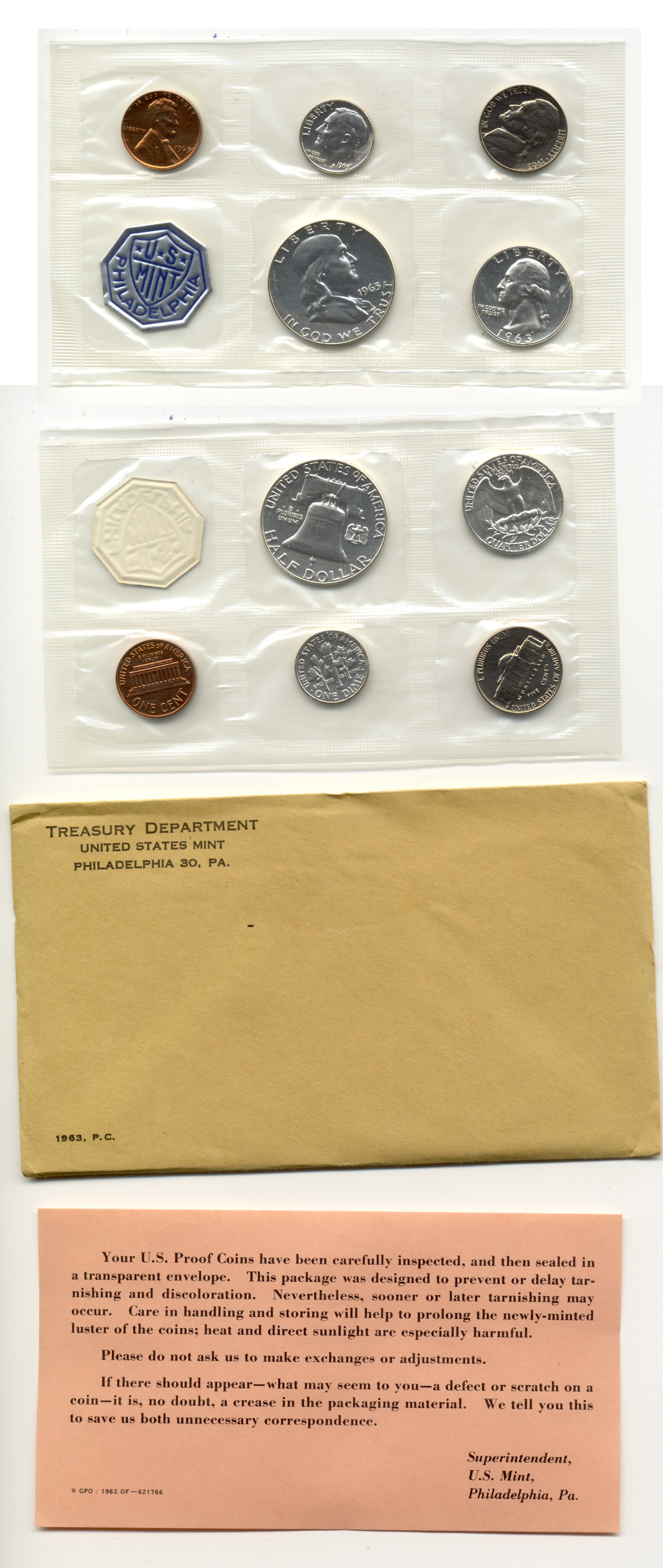 1963 United States Proof Set