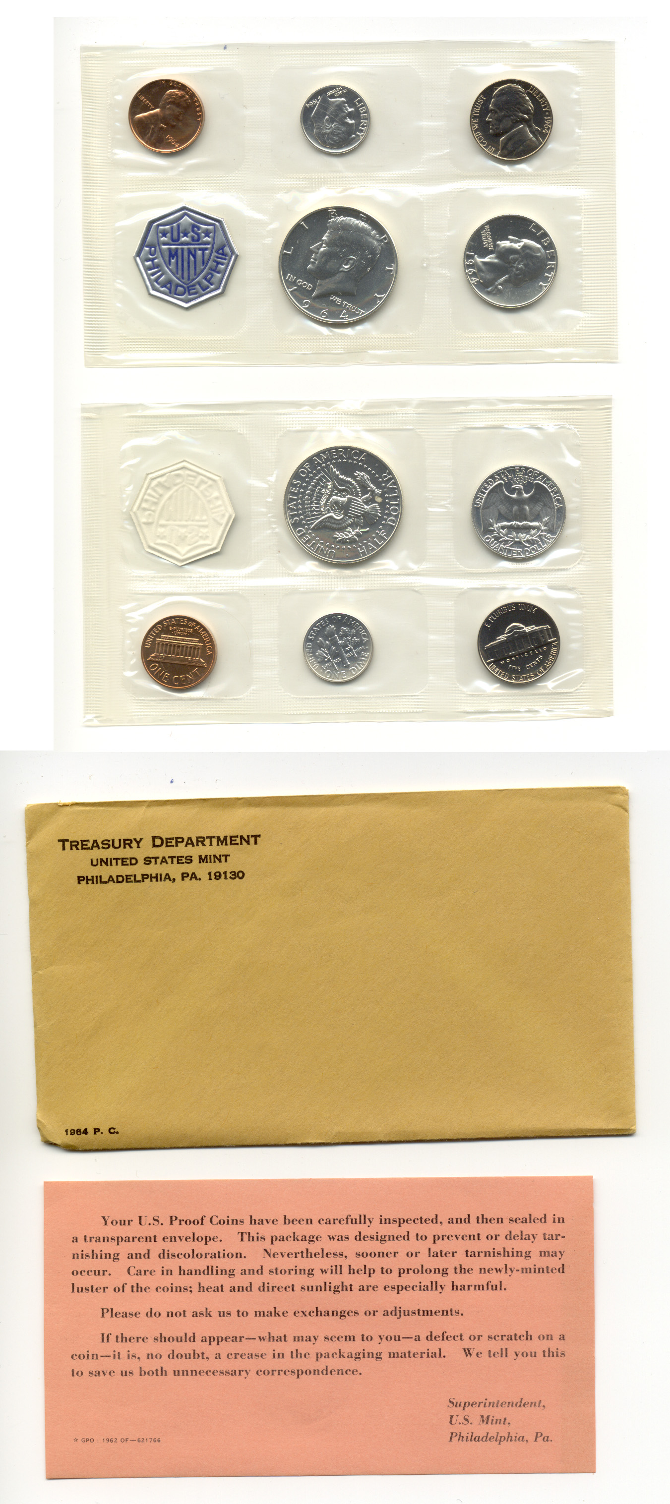 1964 United States Proof Set