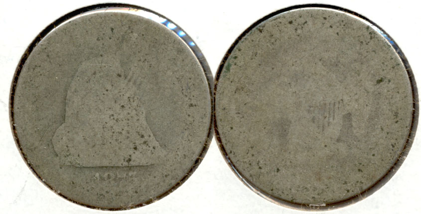 1875 Seated Liberty Quarter Fair-2