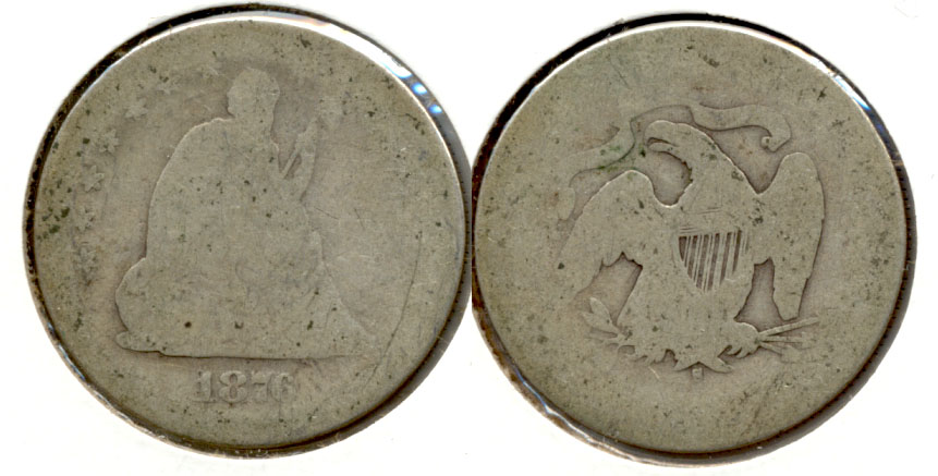 1876-S Seated Liberty Quarter Fair-2 a