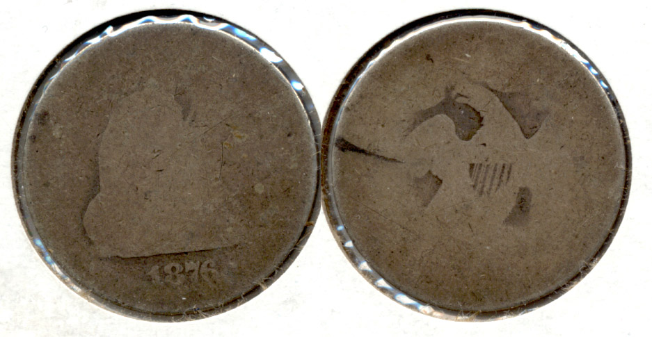 1876 Seated Liberty Quarter Fair-2 j