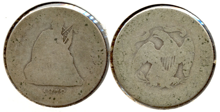 1878 Seated Liberty Quarter Fair-2 a