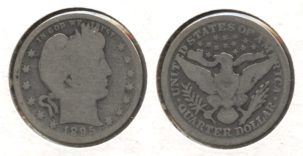 1895 Barber Quarter Good-4 #f