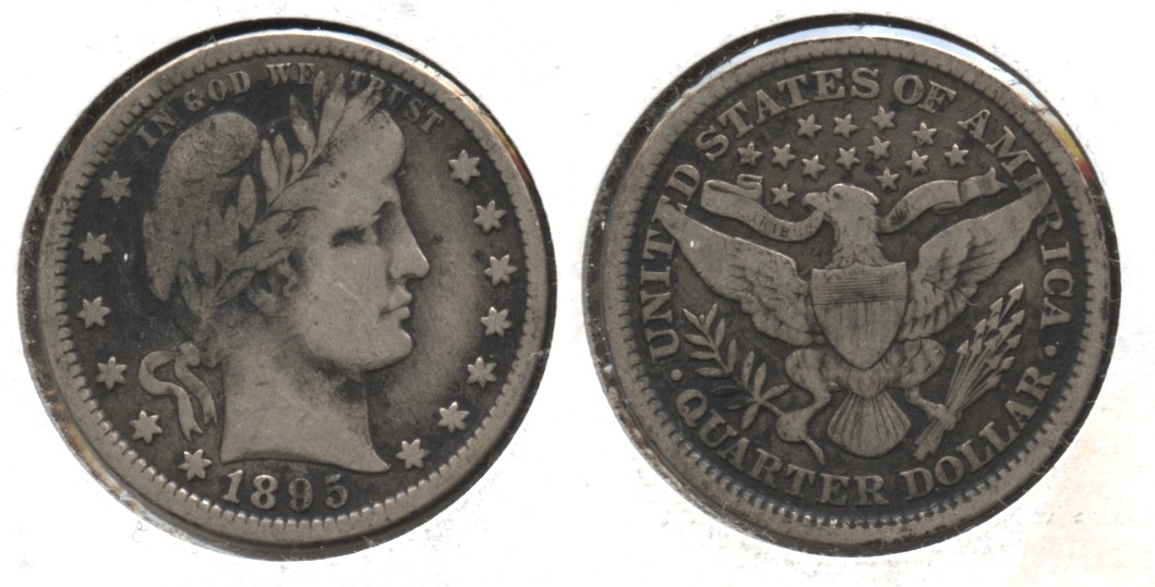 1895 Barber Quarter VG-8