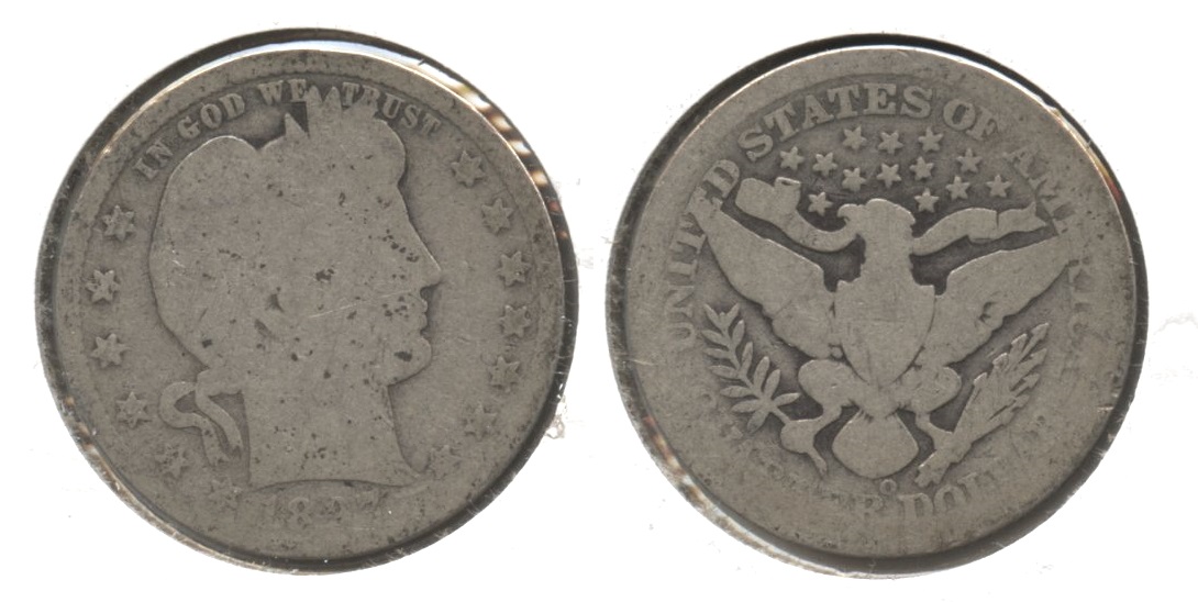 1897-O Barber Quarter Fair-2 #j