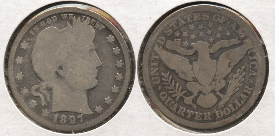 1897 Barber Quarter Good-4 #i