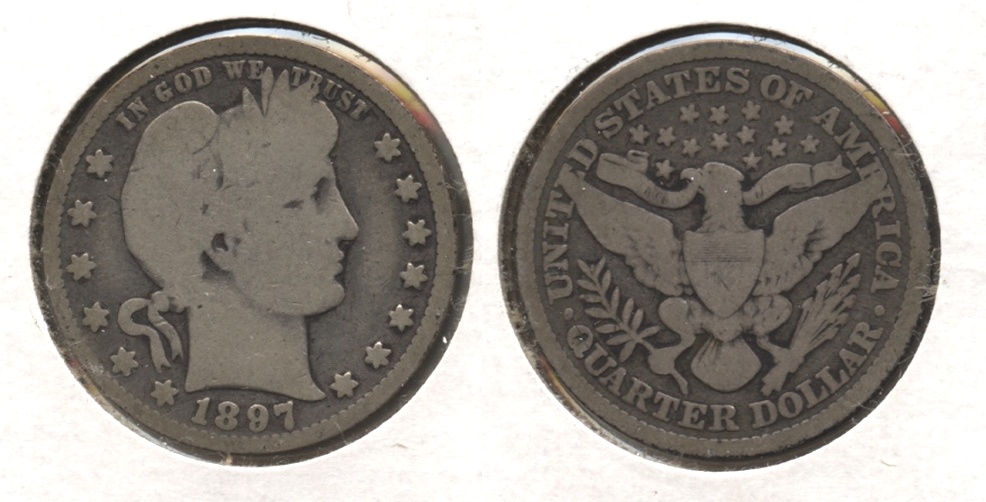 1897 Barber Quarter Good-4 #u