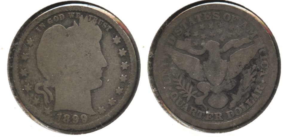 1899 Barber Quarter Good-4 #s