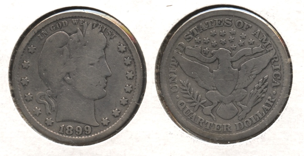 1899 Barber Quarter Good-4 #x