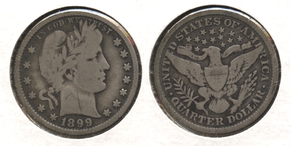 1899 Barber Quarter VG-8 #b