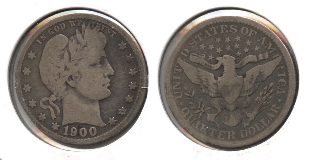1900 Barber Quarter Good-4 #l