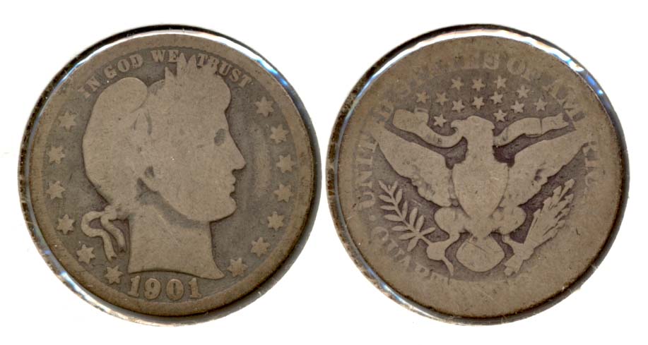 1901 Barber Quarter AG-3 k