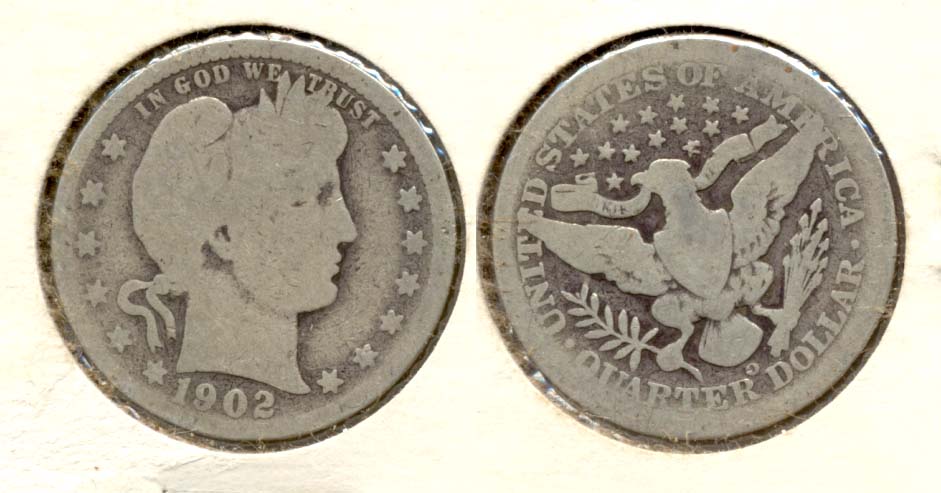 1902-O Barber Quarter AG-3 b