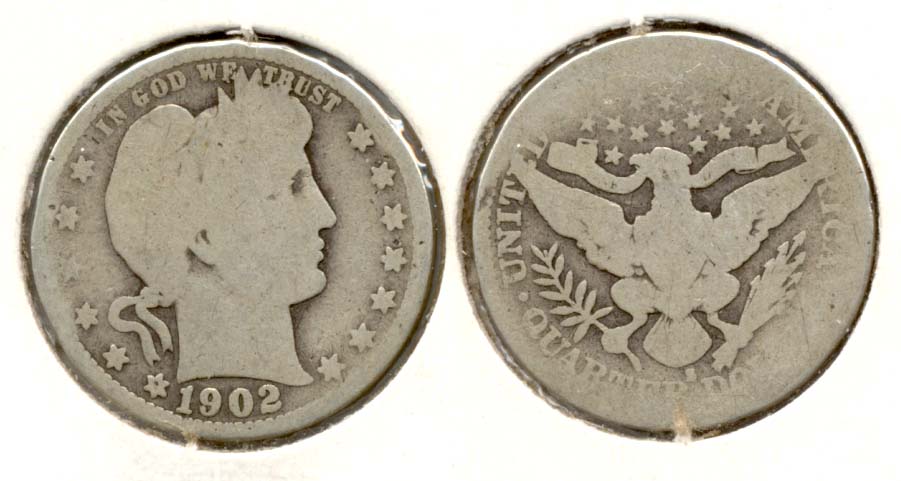1902-S Barber Quarter AG-3 a