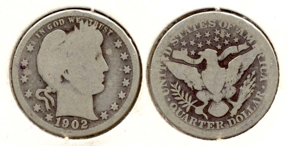 1902 Barber Quarter AG-3 e