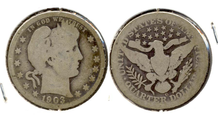 1903-O Barber Quarter AG-3 b