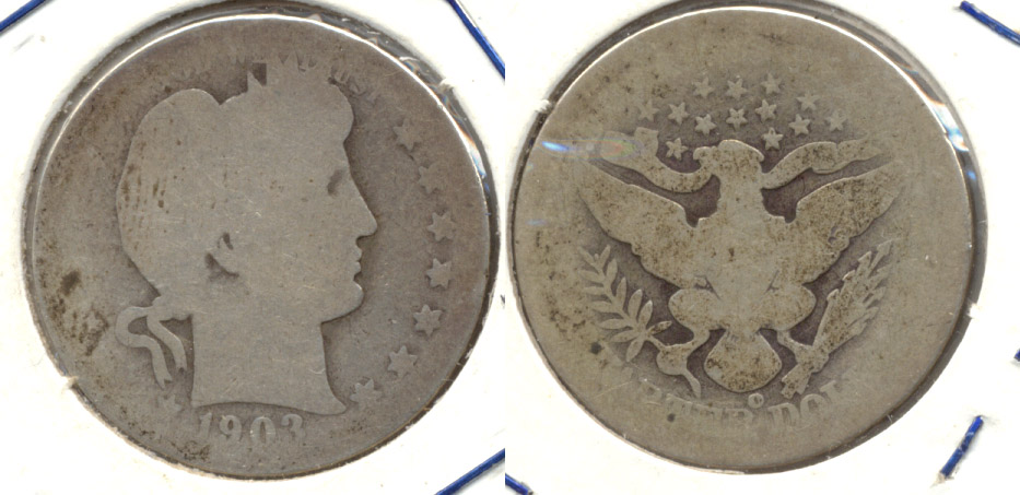 1903-O Barber Quarter AG-3 d