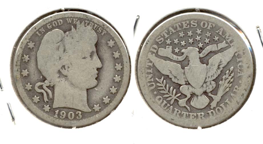 1903 Barber Quarter AG-3