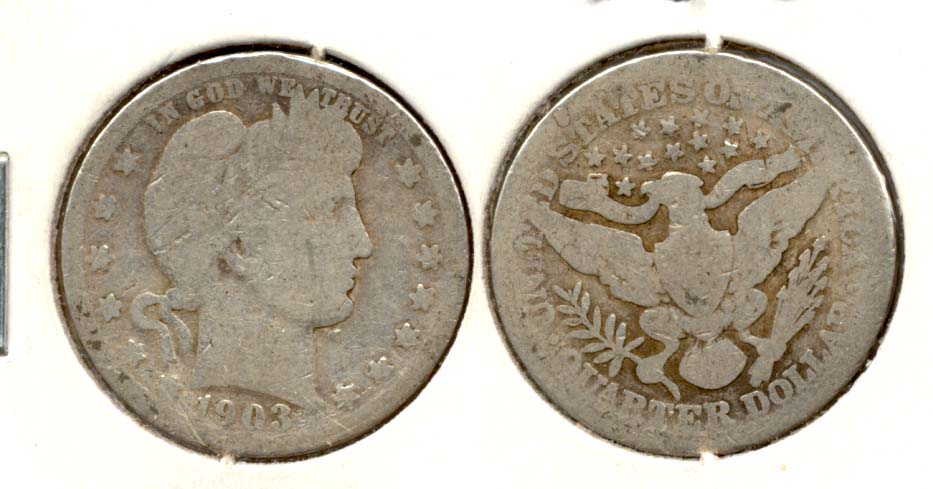 1903 Barber Quarter AG-3 c