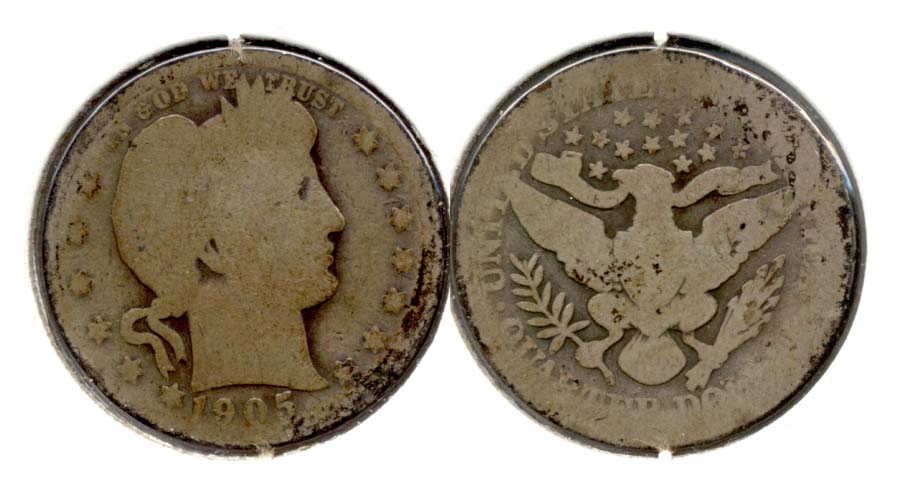 1905 Barber Quarter AG-3